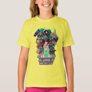 Camiseta Liga DC de Super Pets Batalha por Metrópolis