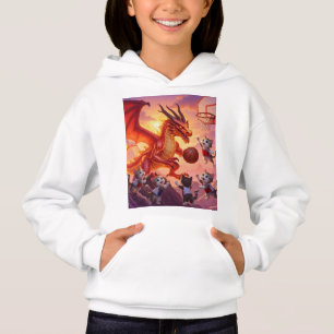 Camiseta Liga de Basquetebol Fantasia: Dragão vs Gatos Hoop