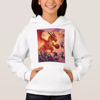 Camiseta Liga de Basquetebol Fantasia: Dragão vs Gatos Hoop