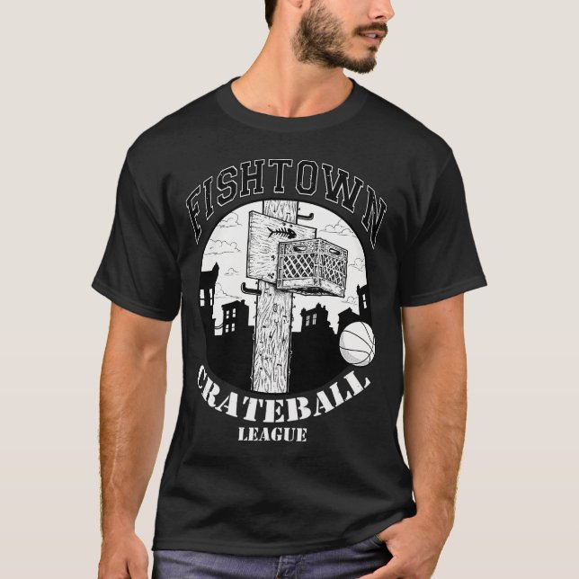 Camiseta Liga de Crateball de Fishtown (Frente)