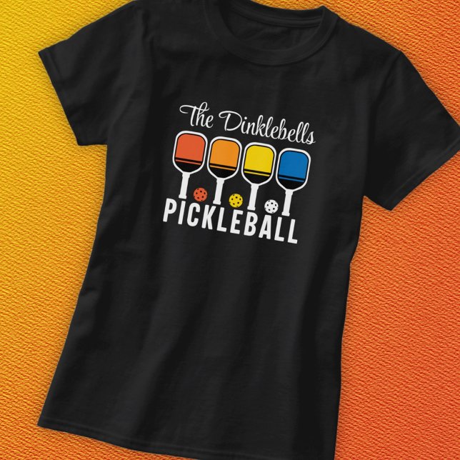 Camiseta Liga de Equipe de Pickleball (Criador carregado)