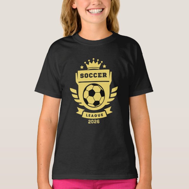 Camiseta Liga de Futebol 2026 (Frente)