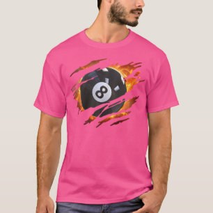 Camiseta Liga de Piscinas da Piscina de Ball Men 8