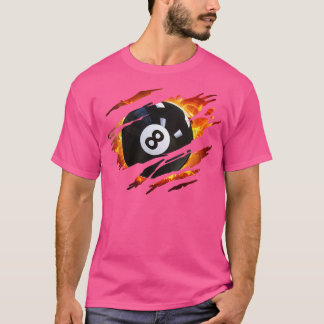 Camiseta Liga de Piscinas da Piscina de Ball Men 8