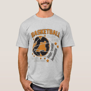 Camiseta Liga do Colégio de Basquete Nova Iorque Brooklyn