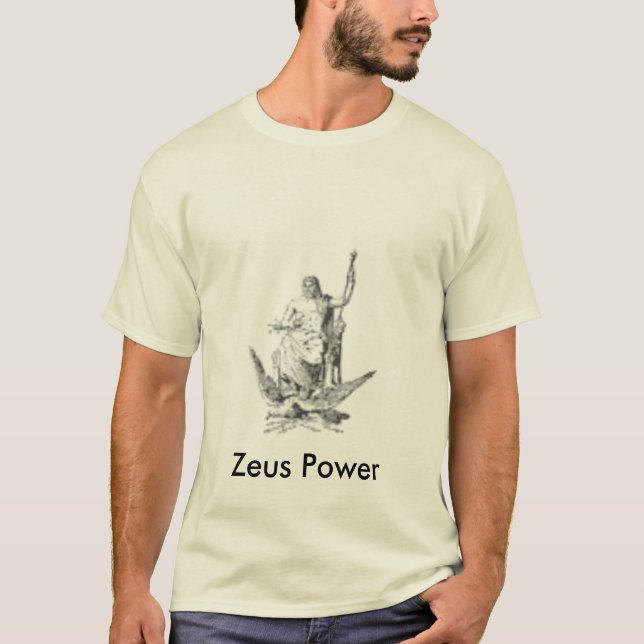 Camiseta Liga do poder de Zeus (Frente)
