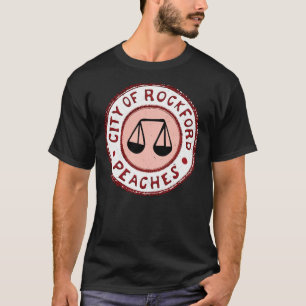 Camiseta Liga dos Seus Próprios - Rockford Peaches ¾ do Bas