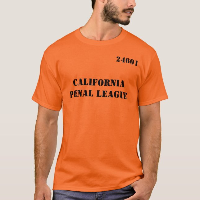 Camiseta Liga penal de Califórnia (Frente)
