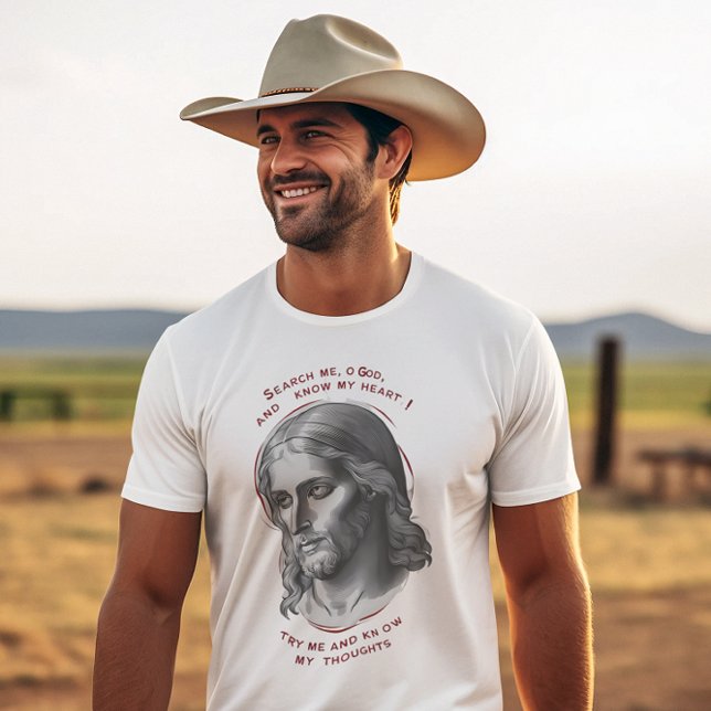 Camiseta Ligação divina: Procure-me, Deus (Criador carregado)