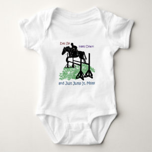 Camiseta Ligação em ponte equestre bonito do cavalo