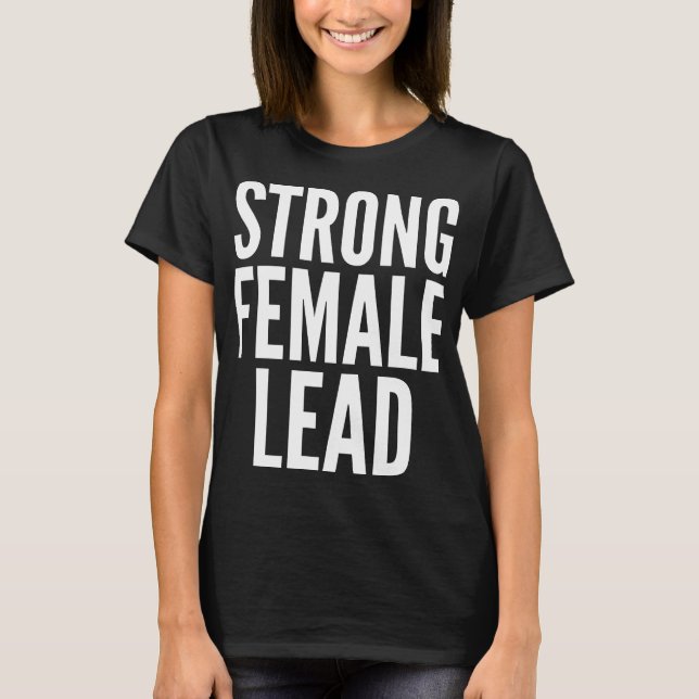 Camiseta Ligação fêmea forte (Frente)