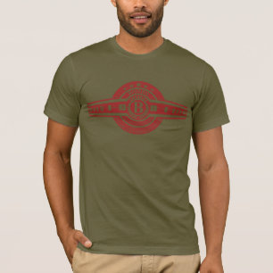 Camiseta Ligações charuto e vermelho do clube do uísque