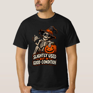 Camiseta Ligeiramente Usado, Mas Em Boa Condição, Halloween