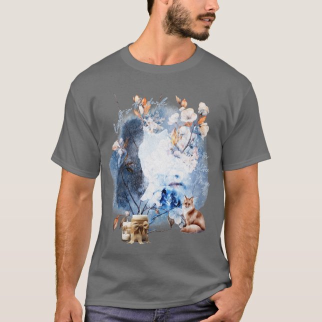 Camiseta Light In The Dark Winter Solstice Magic (Frente)