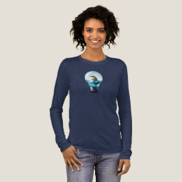 Camiseta Lightbulb Iceberg - Polar Bear in a Lightbulb