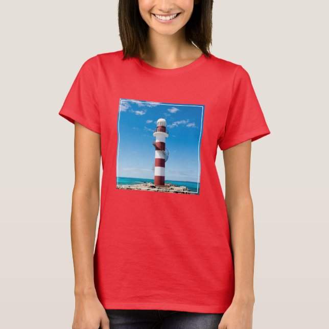 Camiseta Lighthouses | Cancun Quintana Roo Mexico (Frente)