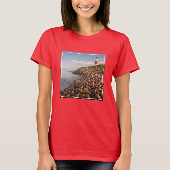 Camiseta Lighthouses | Montauk Point Long Island (Frente)
