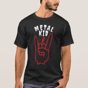 Camiseta LightRock Hand Metal Sign Rock Music Me Sobreviveu