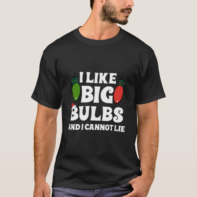 Camiseta Lights I Like Big Bulbs Family (Frente)