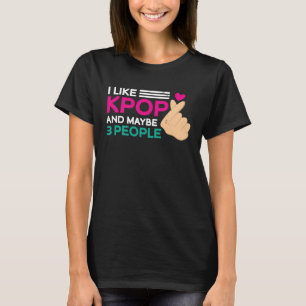 Camiseta Lightsticks K Pop Fashion para os fãs da Coreia K 