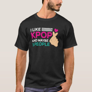Camiseta Lightsticks K Pop Fashion para os fãs da Coreia K 