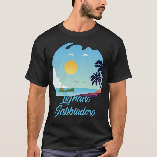 Camiseta Lignano Sabbiadoro Não É Um Desejo É Uma Necessida (Frente)