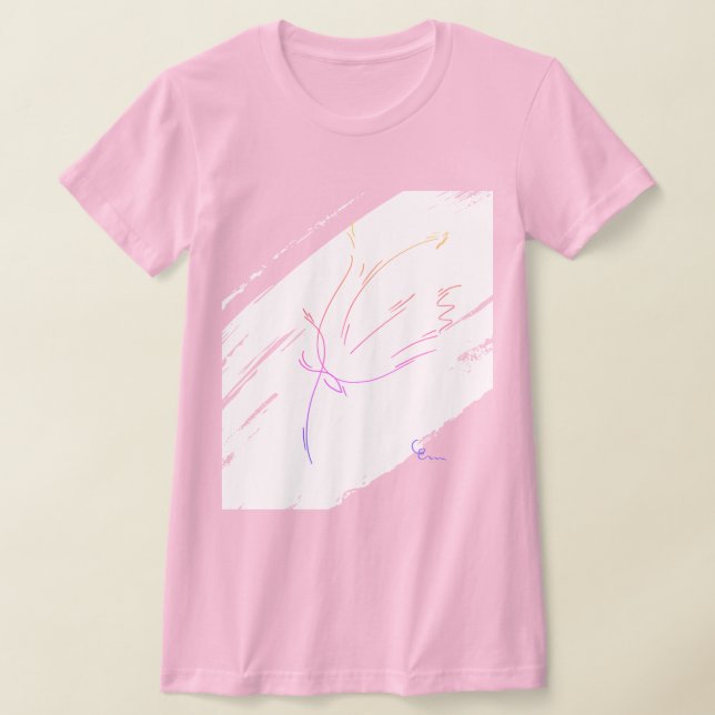 Camiseta Lignes bleu 2 (Postura )