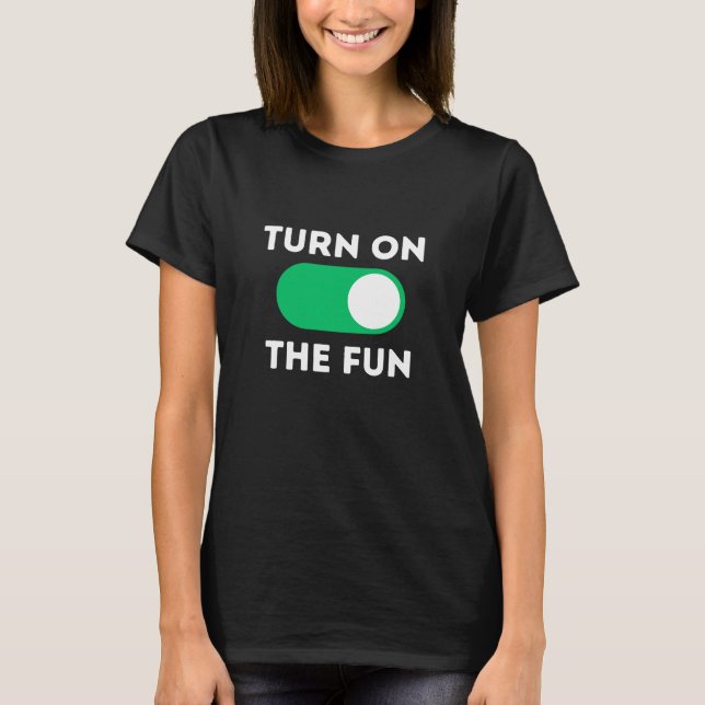 Camiseta Ligue a diversão (Frente)