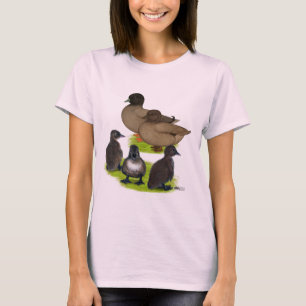Camiseta Ligue para a família Duck Khaki