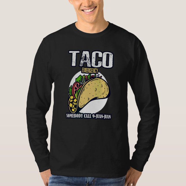 Camiseta Ligue para Juan Juan Juan Mexico Taco Emergency Ci (Frente)