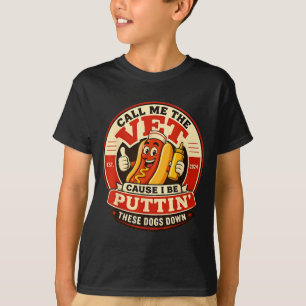 Camiseta Ligue para o veterinário porque eu vou sacrificar 