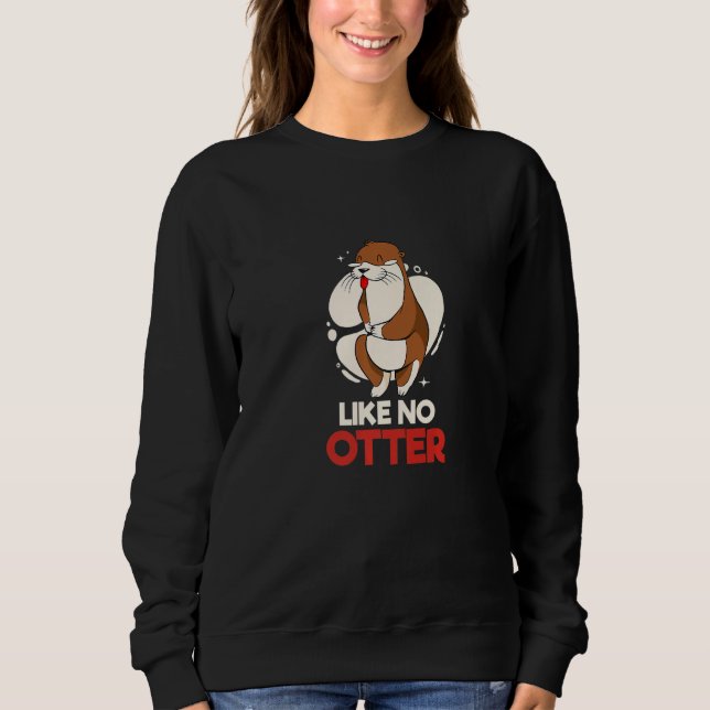 Camiseta Like no Otter Pet Otter Premium (Frente)