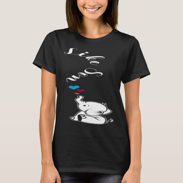 Camiseta Like son Loving Father (Frente)