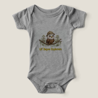 Camiseta Lil' Bayou Explorers Eagle Baby One Piece