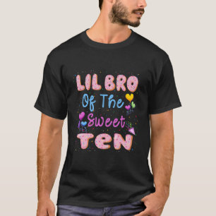 Camiseta Lil Bro Da Doce Dez Rosquinhas 10ª