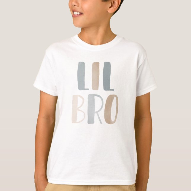 Camiseta Lil Bro Little Brother Boy (Frente)