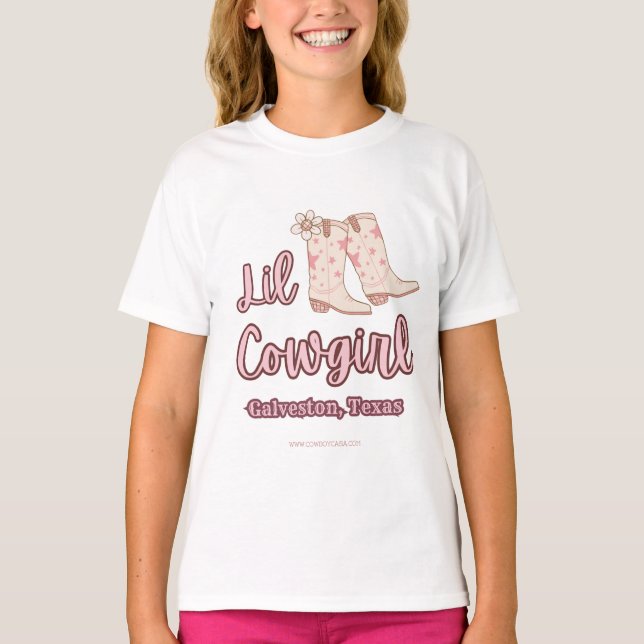 Camiseta Lil Cowgirl (Frente)