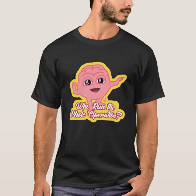 Camiseta Lil Dickys Brain Fanart Tri-blend (Frente)