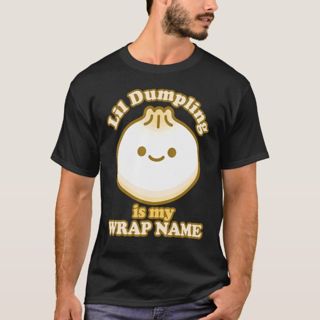 Camiseta Lil Dumpling Asian Dim Sum Piada Lover (Frente)