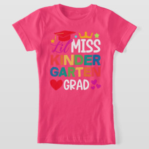Camiseta Lil Miss Kindergarten Formando