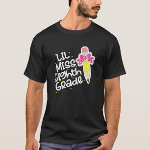Camiseta Lil Miss Oitavo Ano 1ruas Dia das Escolas Rapariga