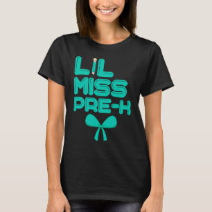 Camiseta Lil Miss Pre K Cute Pre Kindergarten School 1