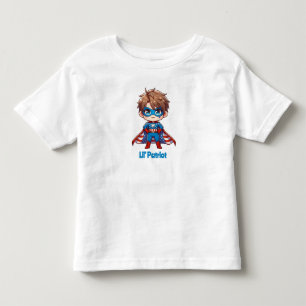 Camiseta Lil’ Patriot - Bebê Bastante Bastante