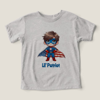 Camiseta Lil’ Patriot - Gado Bastante De Bebê