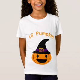 Camiseta Lil Pumpkin Halloween Kids Design - Pumpkin Bonito