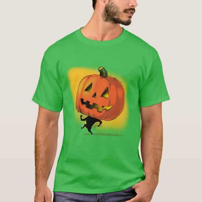 Camiseta Lil' Pumpkin Head (Frente)