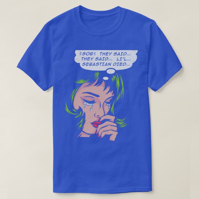 Camiseta Lil Sebastian é morto (Frente do Design)