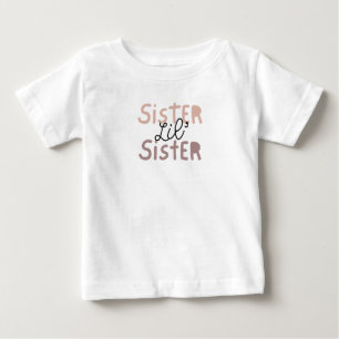 Camiseta Lil' Sister Tee. Companheira da Big Siste