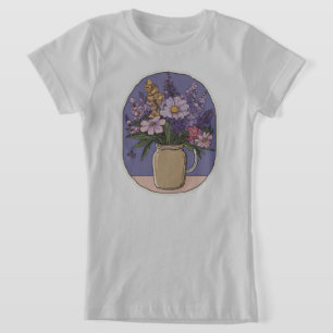Camiseta Lilac Bloom Jar