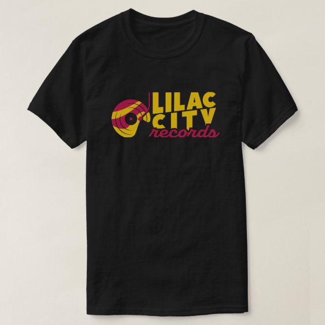 Camiseta Lilac City Records (Frente do Design)